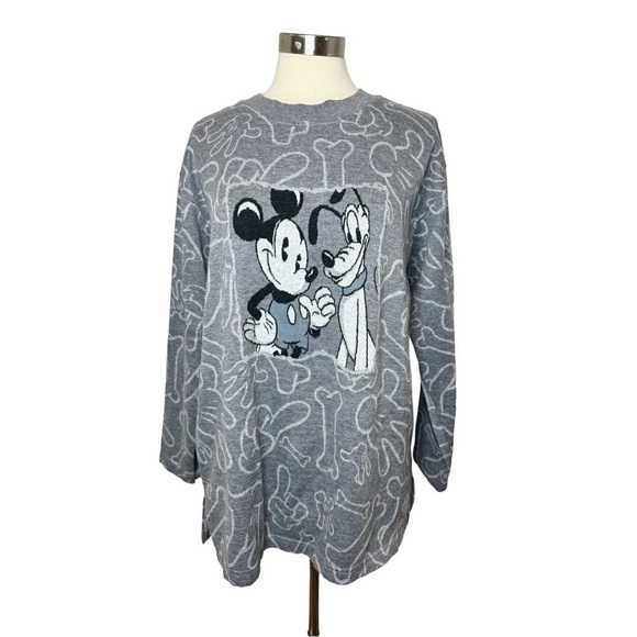 DISNEY CATALOG VTG Mickey & Pluto Sweater size XL - Picture 8 of 8